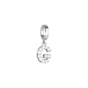 Obesek črka s cirkonI