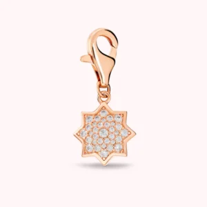 Bronzallure - Obesek zvezdica - rožnata