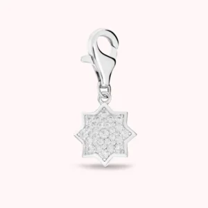 Bronzallure - Obesek zvezdica - srebrna