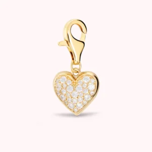 Bronzallure - Obesek srček - rumen