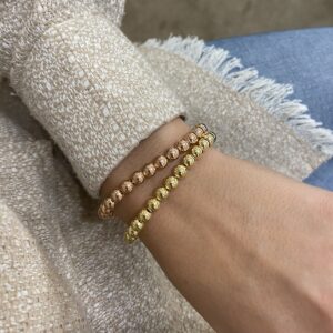 Sim Pop - Zapestnica z bunkicami v rumeni barvi