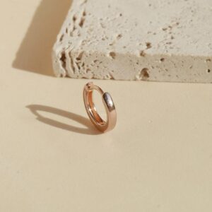 Mono uhan Sim Pop - Rinka brez cirkonov - rožnata