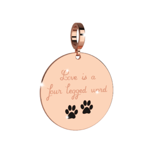 Obesek s sporočilom