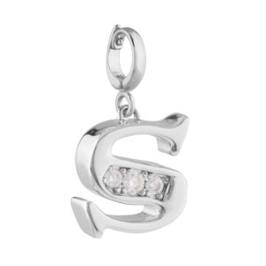 Črka S s cirkoni