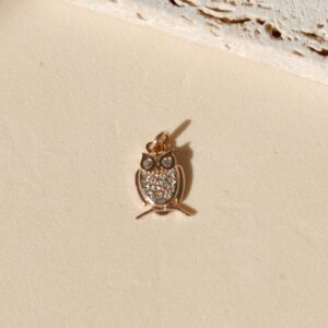 Obesek sova - rožnata