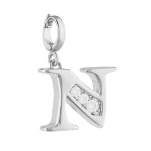 Črka N s cirkoni