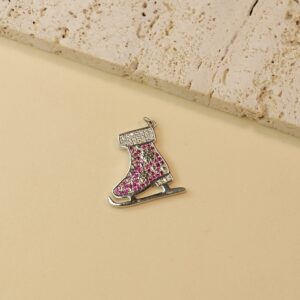 Obesek drsalka - srebrna