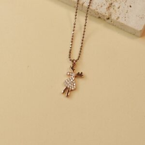 Obesek jelenček - rožnat