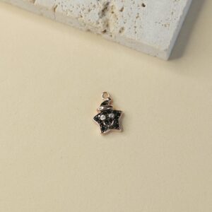 Obesek zvezdica - rožnata