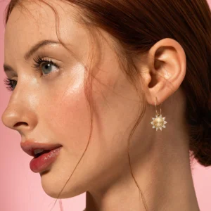 CHARMBAR obesek sonce - rumena