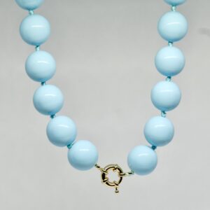 Sim Pop Maxi bunkice - Ogrlica - svetlo modra