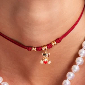 CHARM BAR obesek medvedek Berto - rumen