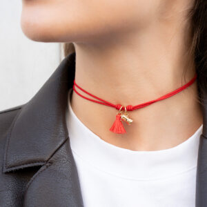 CHARM BAR obesek cofek - rdeč