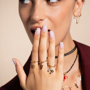 CHARM BAR prstan - rumen