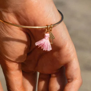 CHARM BAR obesek cofek - roza