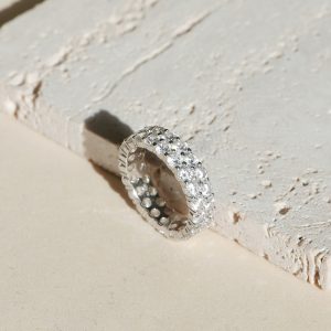 Sim Pop - Prstan s cirkoni - srebrn